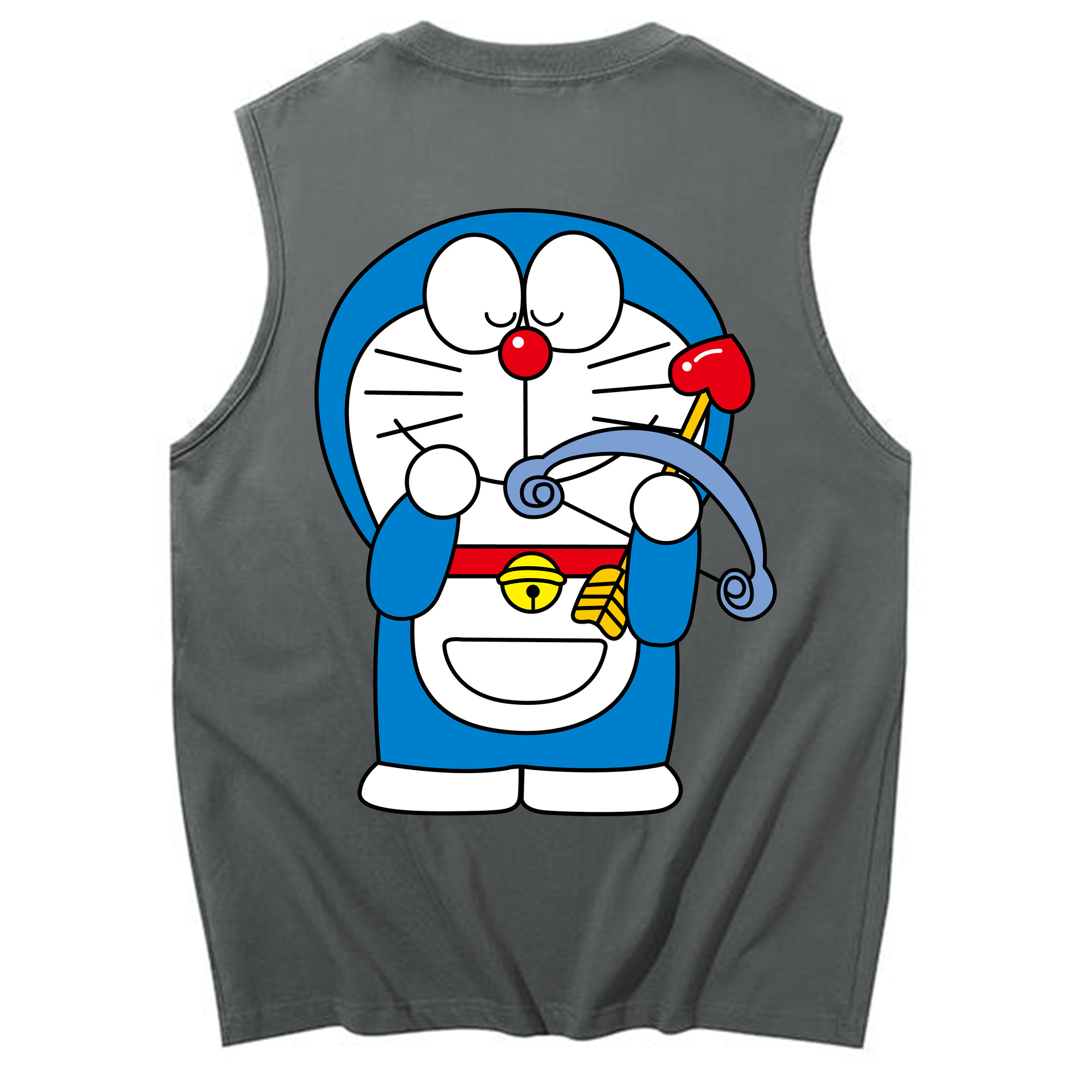 （画像用） ドラえもん Doraemon コットン100％タンクトップ（背面プリント）
